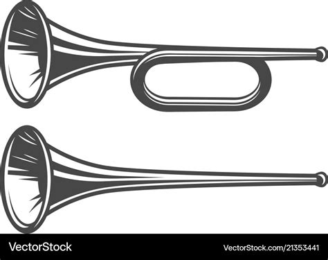 trumpet vector|free printable trumpet images.